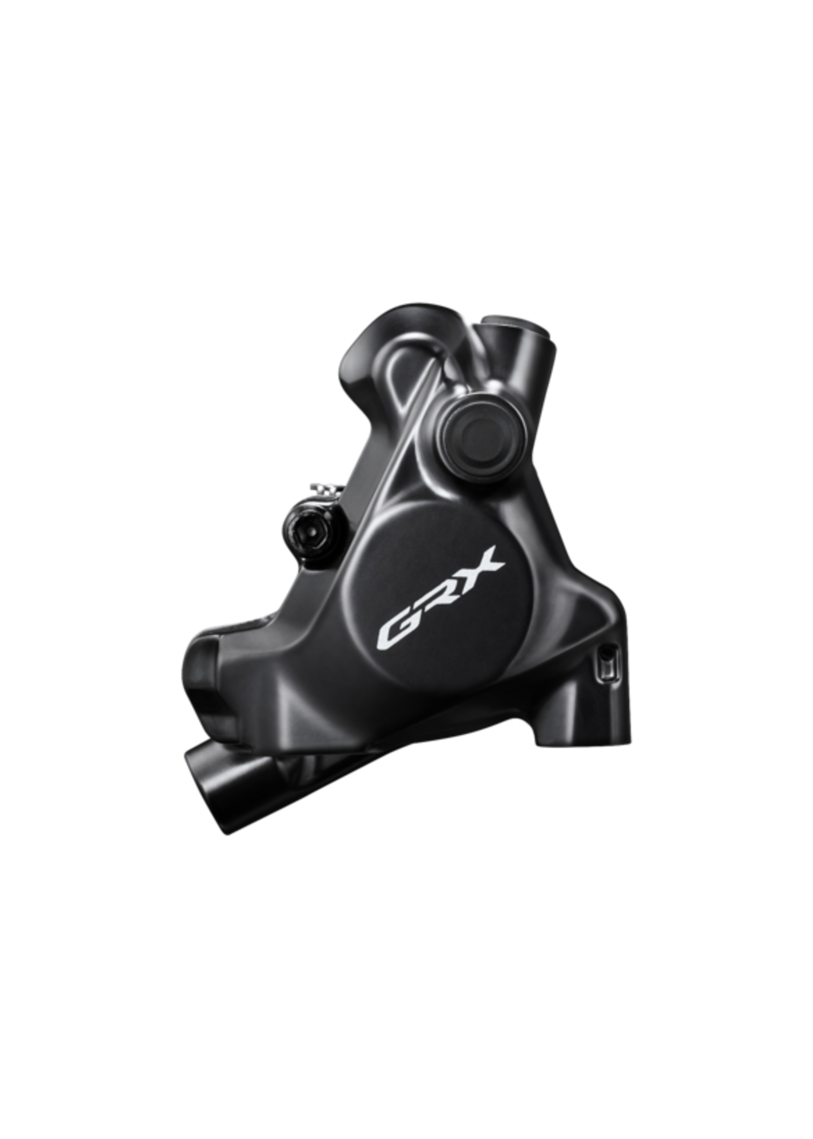 Shimano HYDRAULIC DISC BRAKE, BR-RX820, GRX, REAR, FLAT MOUNT, W/FIXING BOLT FOR MOUNT THICKNESS 25MM, W/O ADAPTER, W/L05A RESIN PAD (W/FIN) ONE