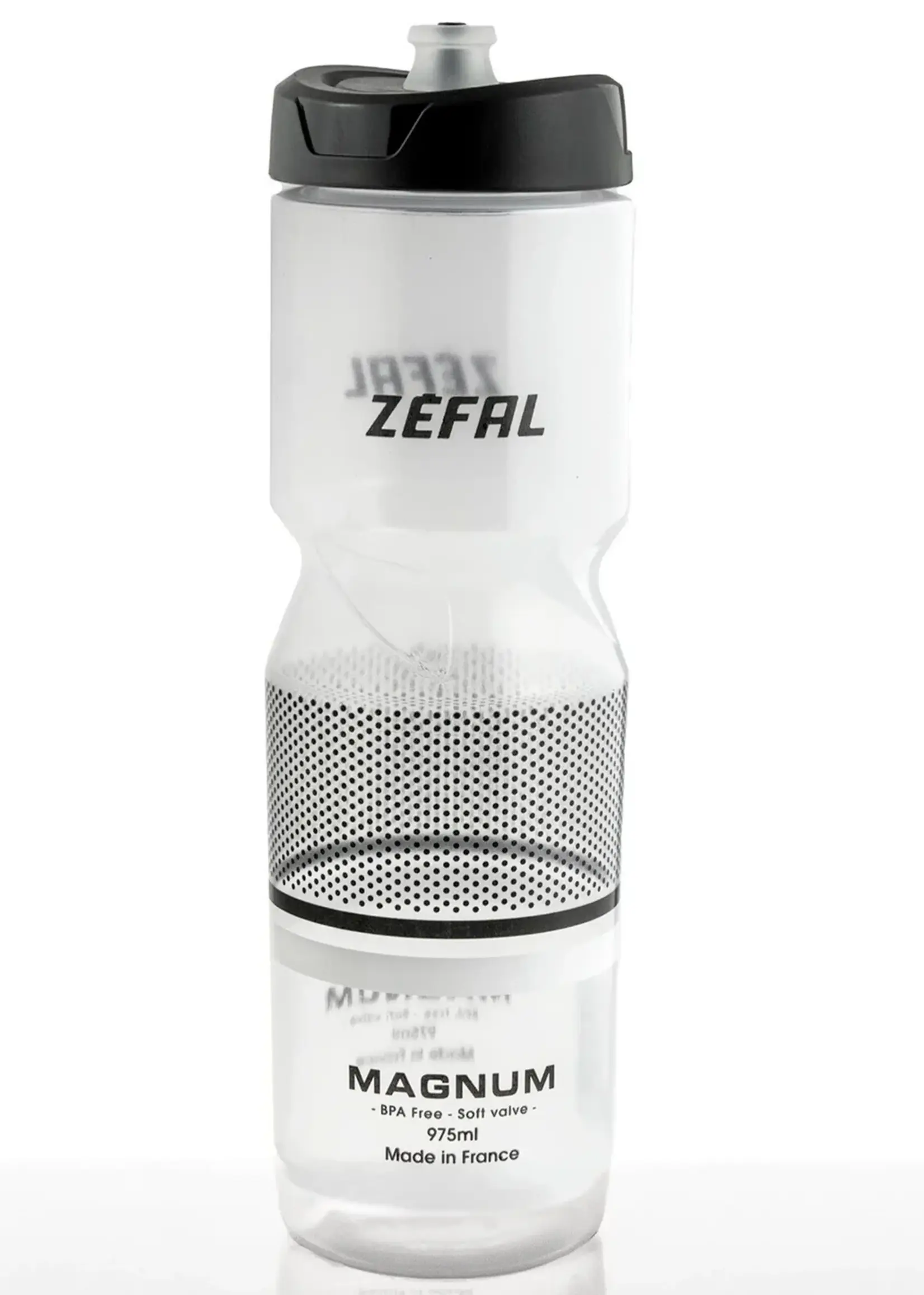 Zefal Zefal, Magnum, Water Bottle, 975ml / 33oz, Clear