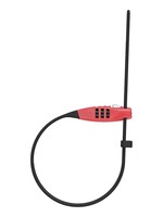 Abus Abus, Combiflex TravelGuard, Cable lock, Combination, 4mm, 45cm, Red