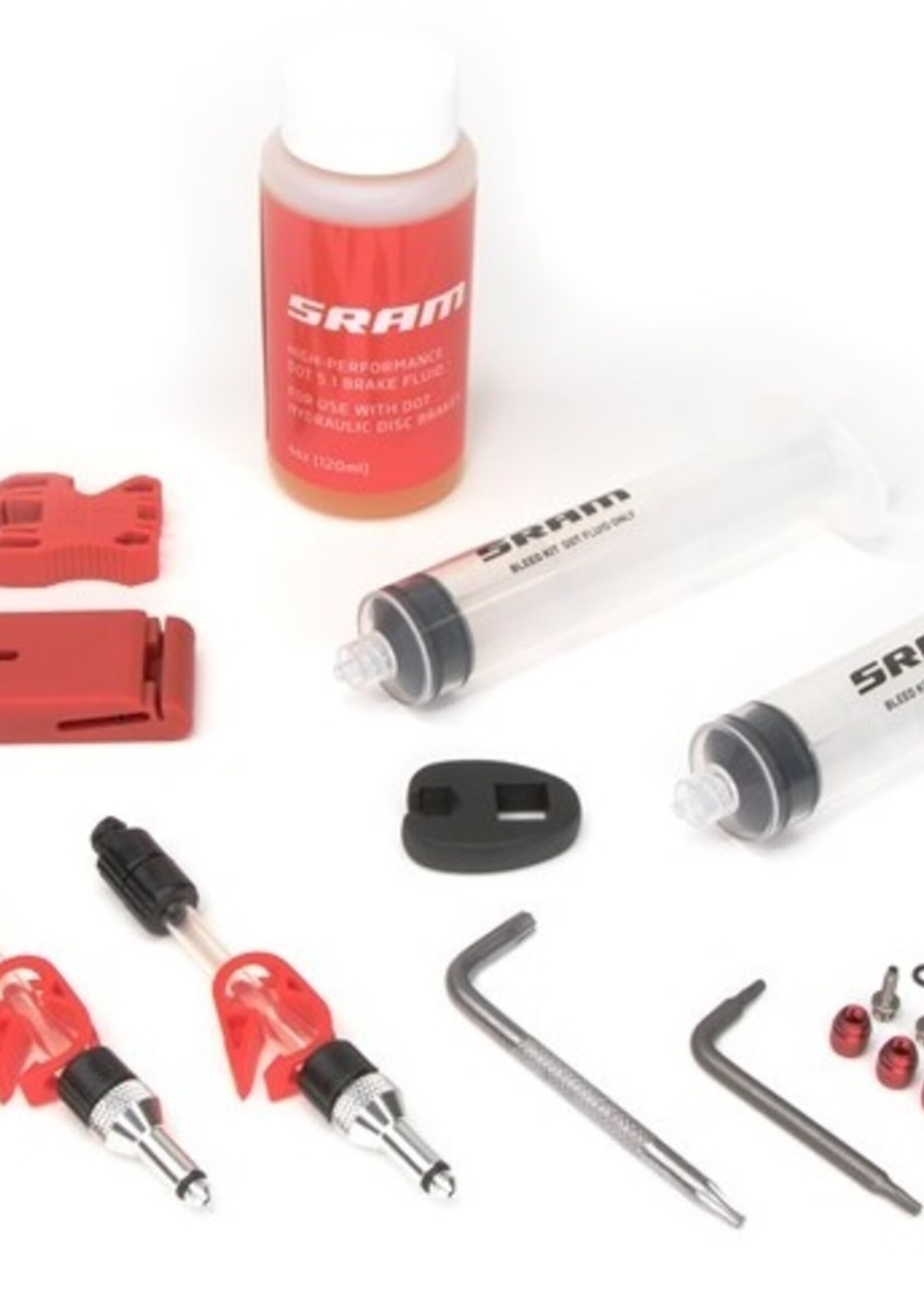 SRAM SRAM, Standard DOT Bleed Kit v2, w/120mL DOT 5.1 Fluid