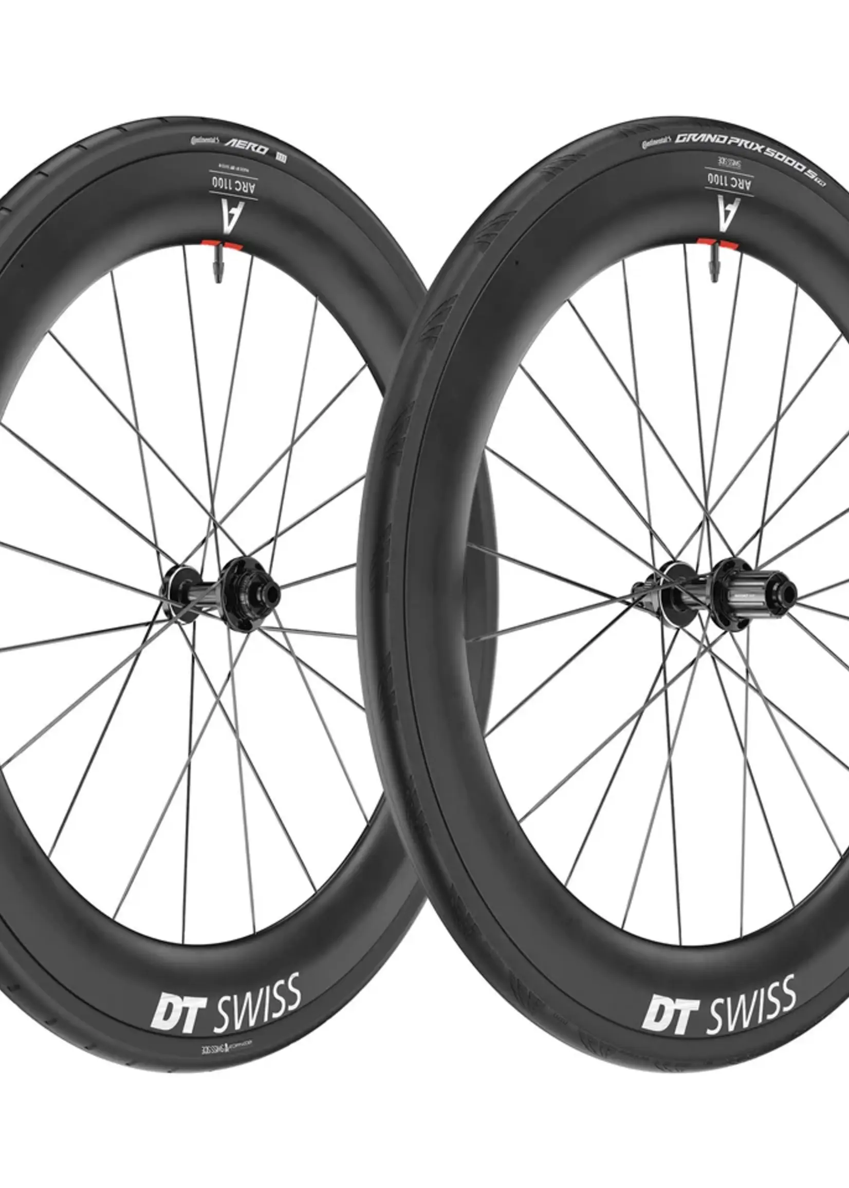 DT SWISS DT Swiss, ARC 1100 Dicut 55mm WTS Wheelset (inc. Aero 111, GP5000S TR)