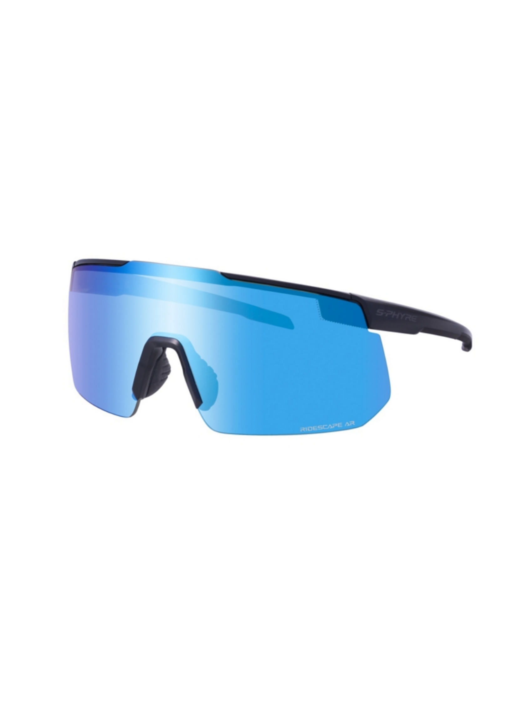 Shimano SHIMANO, S-PHYRE Magnetic, Matte Black Frame, Ridescape Road Lens/Ridescape Cloudy Spare