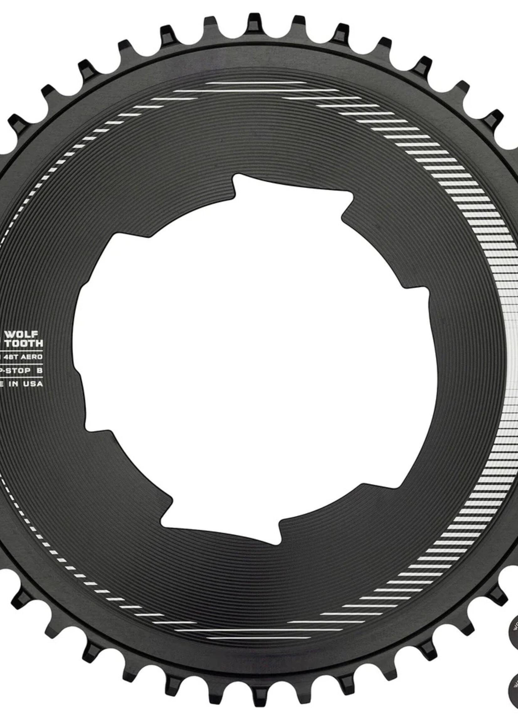 Wolf Tooth Wolf Tooth, 107BCD Aero Chainring for SRAM,