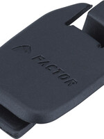 FACTOR, Downtube cable port cover (mechanical shift) Part #113-A449APZ-BK