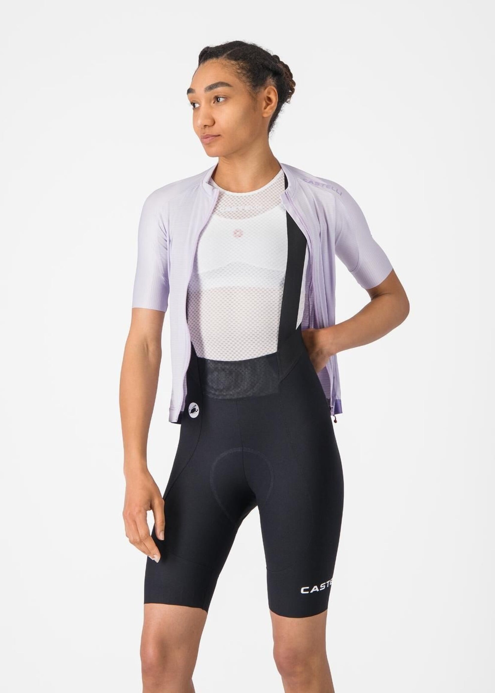 MVC Group CASTELLI, Espresso 2 DT Bibshort Women