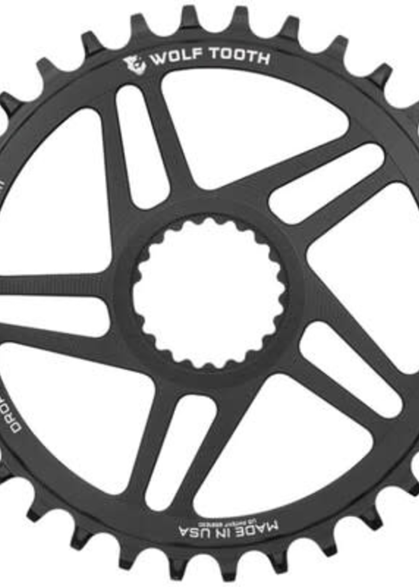 Wolf Tooth WOLFTOOTH, DIRECT MOUNT,  SHIMANO DROP-STOP ST 0MM OFFSET 34T