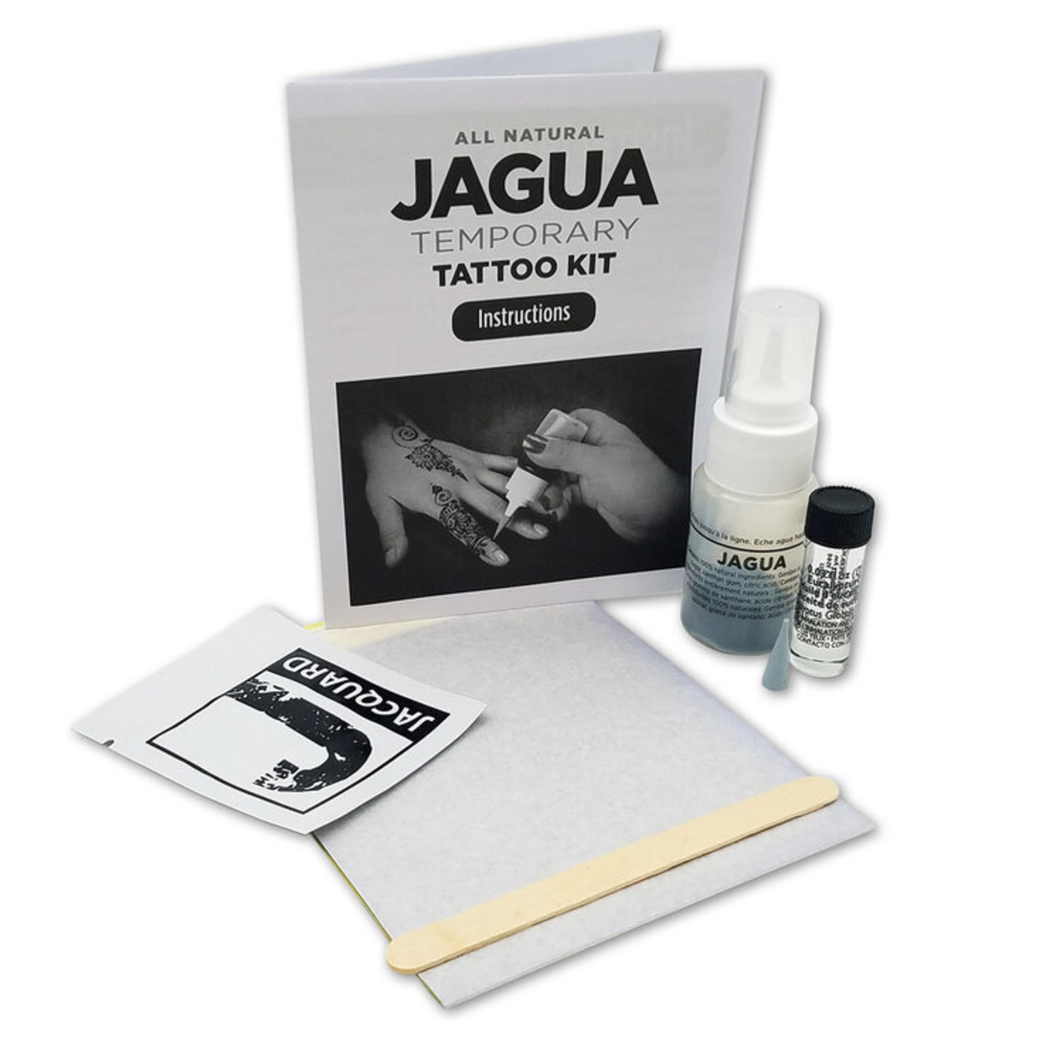 Jagua Gel Temporary Tattoo Kit for Women Men Kids Tattoo Supplies Freehand  Full Kit 3 Colors Ins 5 Bottles Unisex - AliExpress
