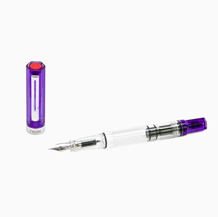 TWSBI ECO Fountain Pen (Transparent Color Body)