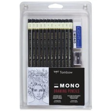 Tombow Mono Drawing 12 Pencil Set