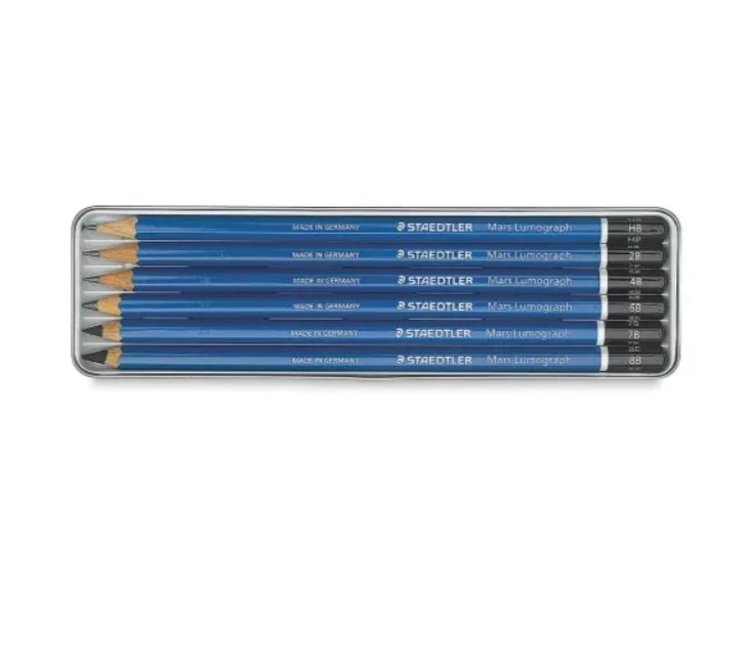 Staedtler Lumograph Pencil Set (6 pencils)