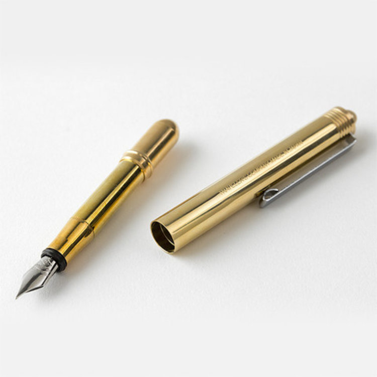 Midori Traveler's Company Brass Fountain Pen