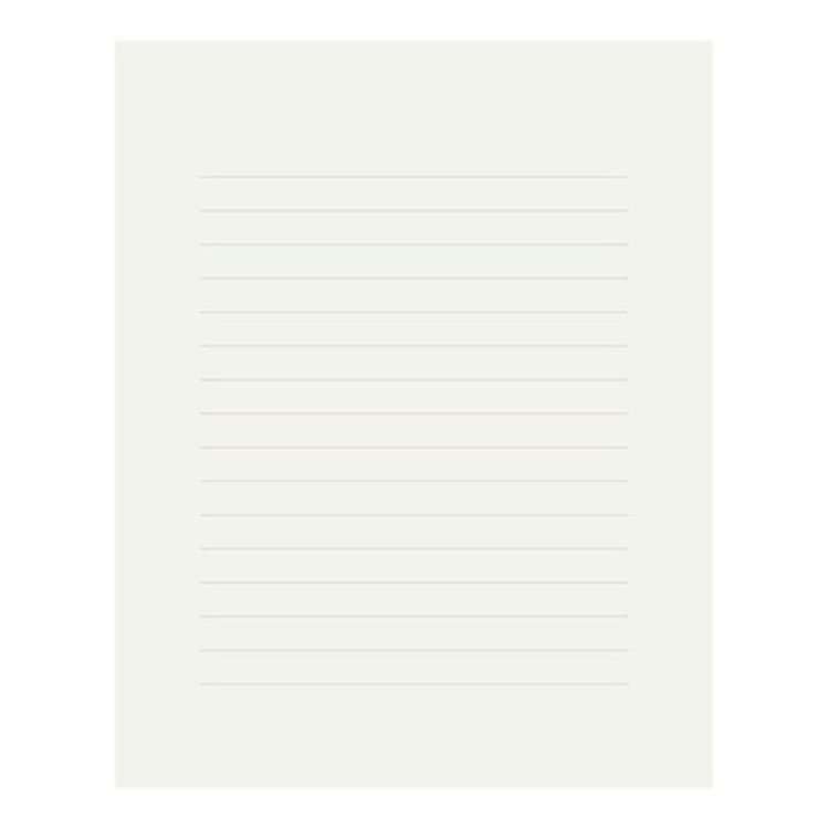 Midori MD Cotton Letter Pad- Horizontal Ruled