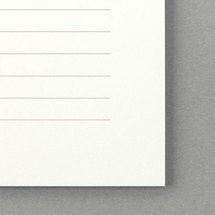 Midori MD Cotton Letter Pad- Horizontal Ruled