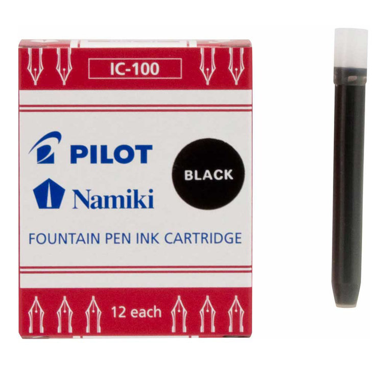 Pilot Ink Cartridge IC 100 Black