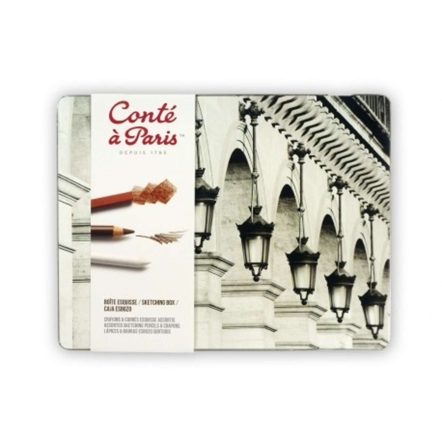 Conte a Paris Sketching Pencil 6 Set Classic