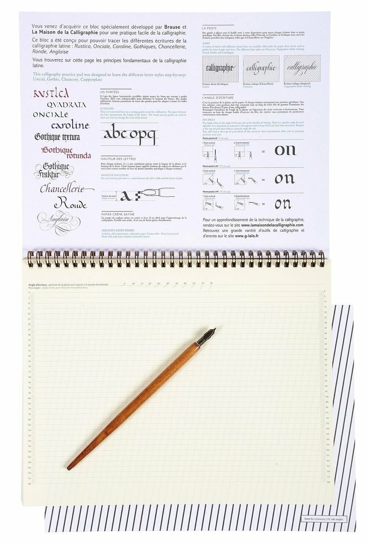 Brause Calligraphy Practice pad