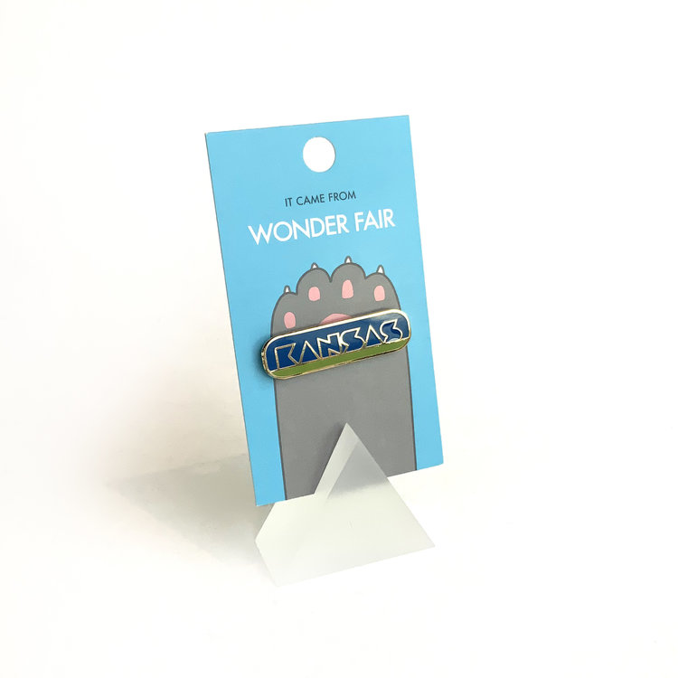Wonder Fair KANSAS Enamel Pin