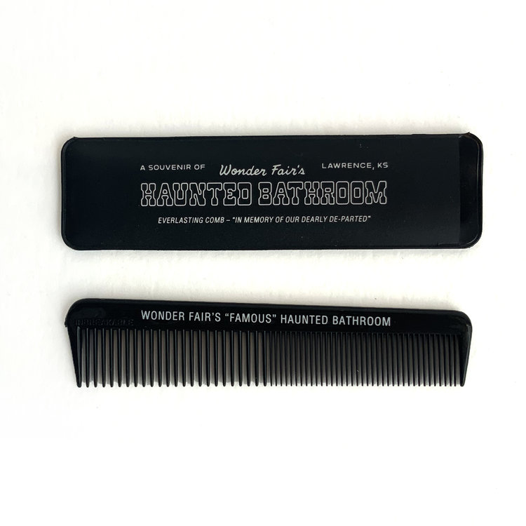 Wonder Fair Haunted Bathroom Souvenir Comb