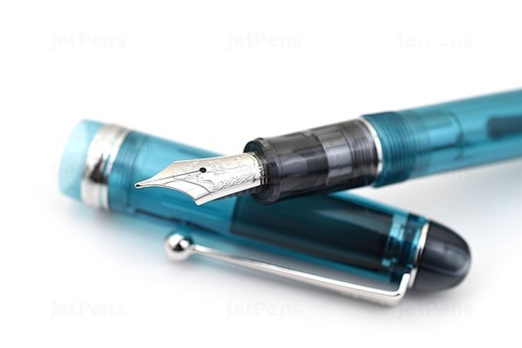 Pilot Custom 74 Teal medium