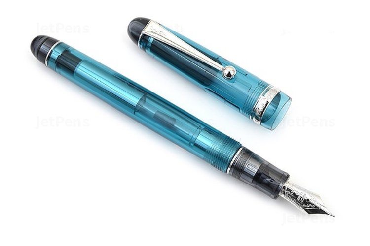 Pilot Custom 74 Teal medium