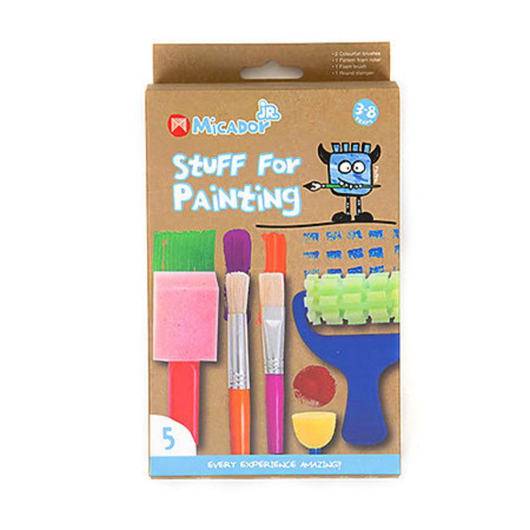 Micador Stuff for Painting kids paintbrush set