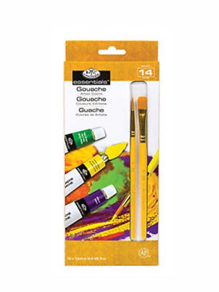 Royal Brush Essentials Gouache 14-piece set