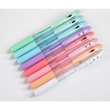 Zebra Sarasa Clip Gel Pen - 0.5 mm - Milk Color 8 pack