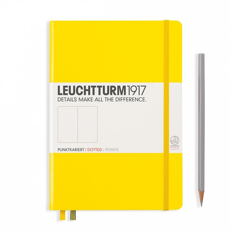 Leuchtturm1917 (Lighthouse) Medium Dotted A5 Hardcover Notebook