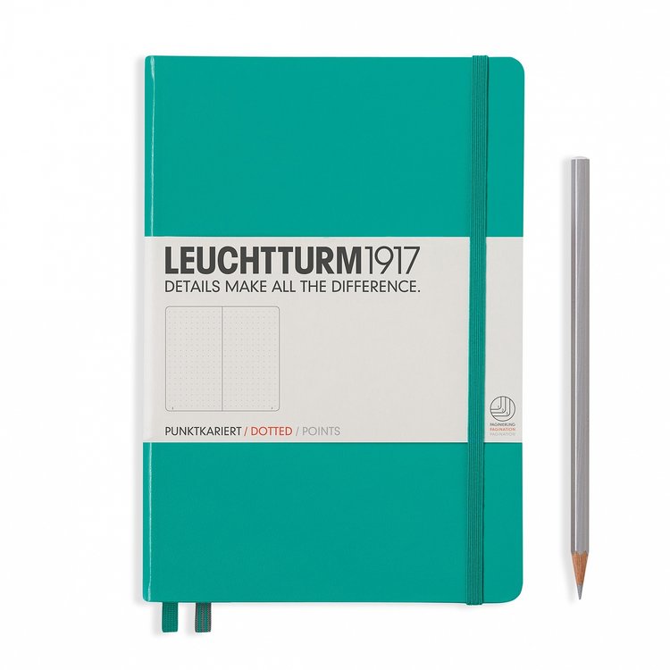 Leuchtturm1917 (Lighthouse) Medium Dotted A5 Hardcover Notebook