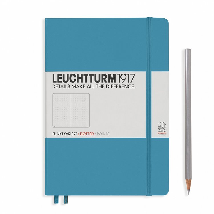 Leuchtturm1917 Medium Dotted A5 Hardcover Notebook