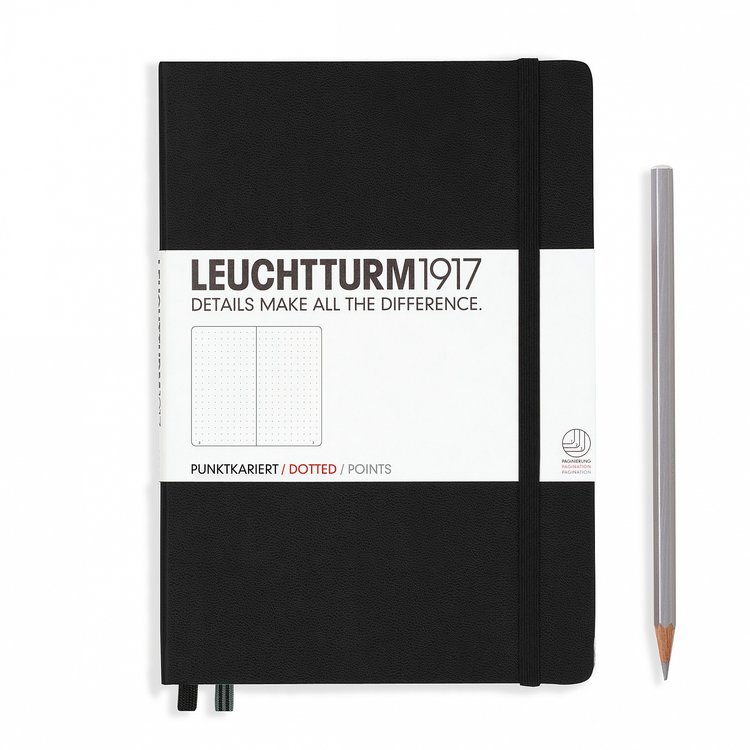 Leuchtturm1917 Medium Dotted A5 Hardcover Notebook