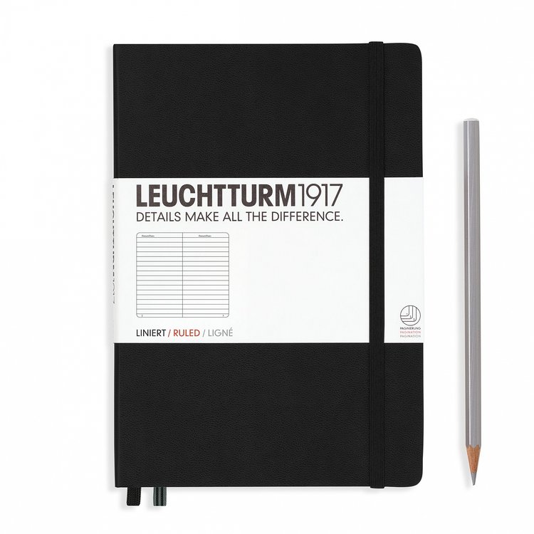 Leuchtturm1917 (Lighthouse) Medium Ruled A5 Hardcover Notebook