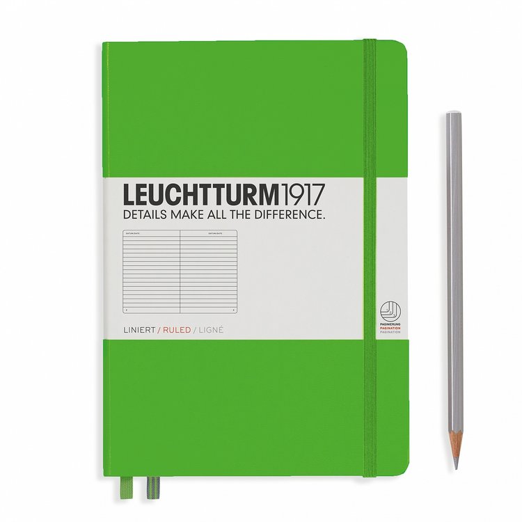 Leuchtturm1917 (Lighthouse) Medium Ruled A5 Hardcover Notebook