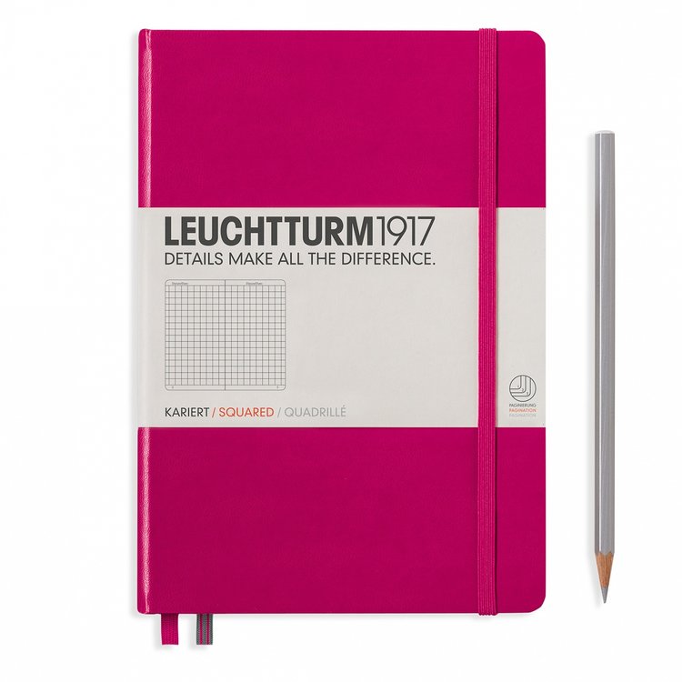 Leuchtturm1917 Medium Squared A5 Hardcover Notebook