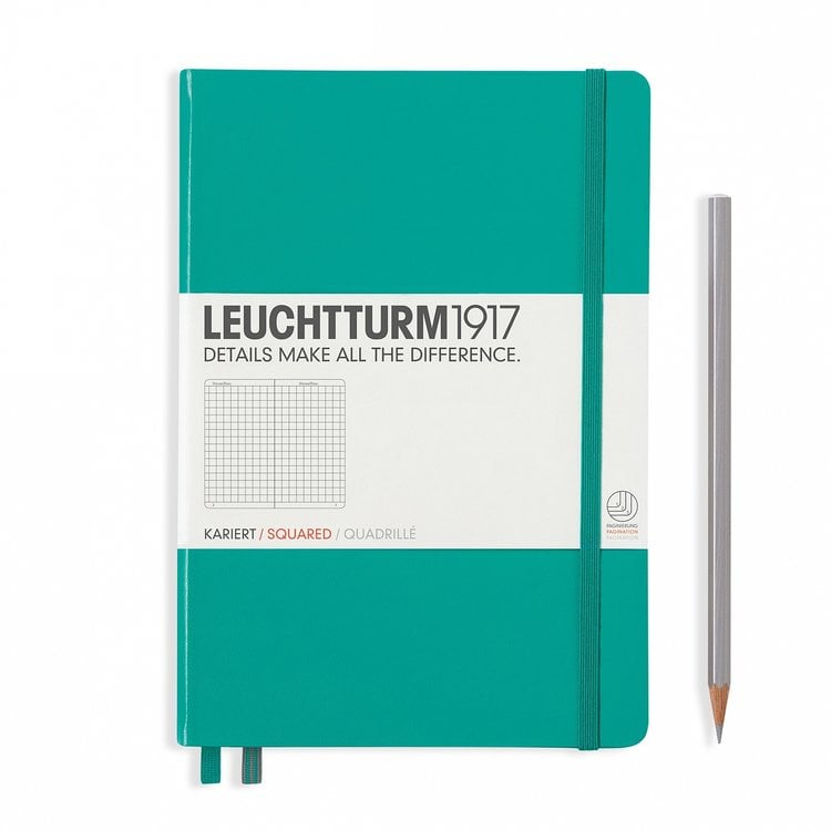 Leuchtturm1917 Medium Squared A5 Hardcover Notebook
