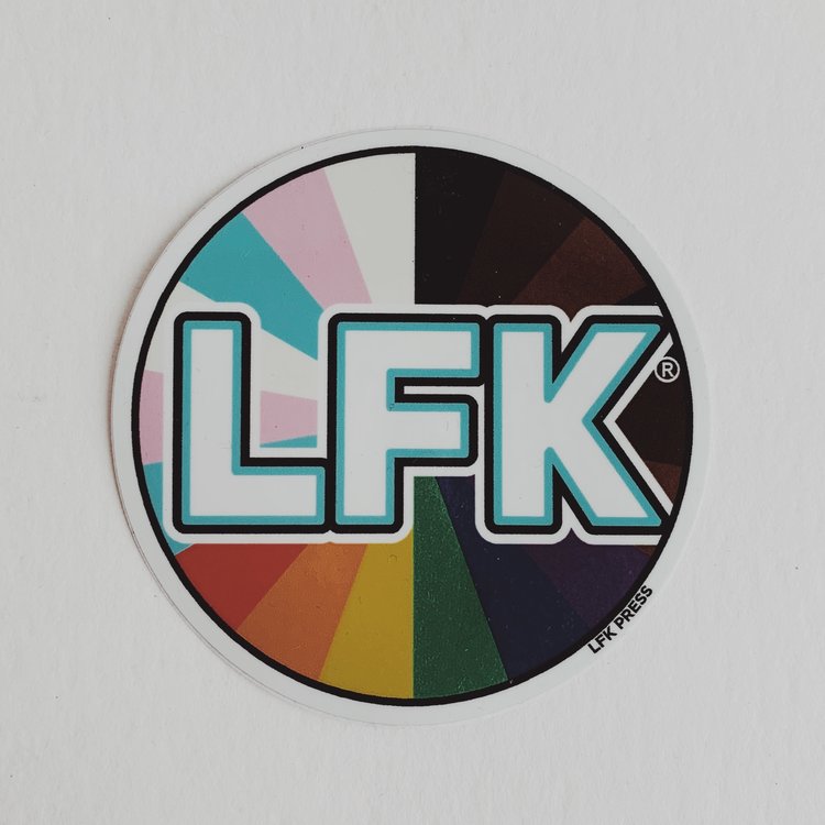 Leslie Kay Pride LFK sticker
