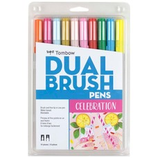 Tombow Dual Brush Celebration 10-color Set