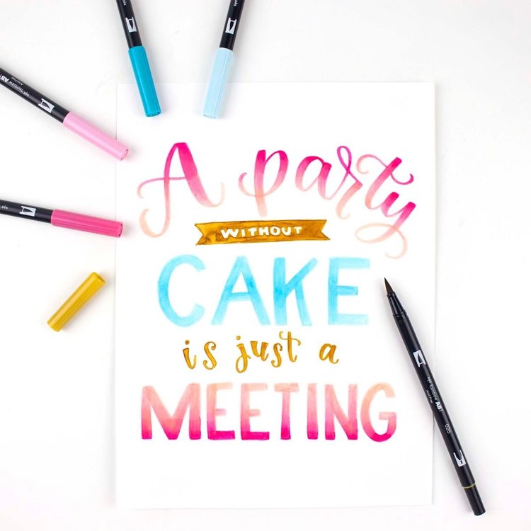 Tombow Dual Brush Celebration 10-color Set