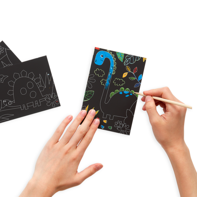 OOLY Mini Scratch & Scribble Art Kit