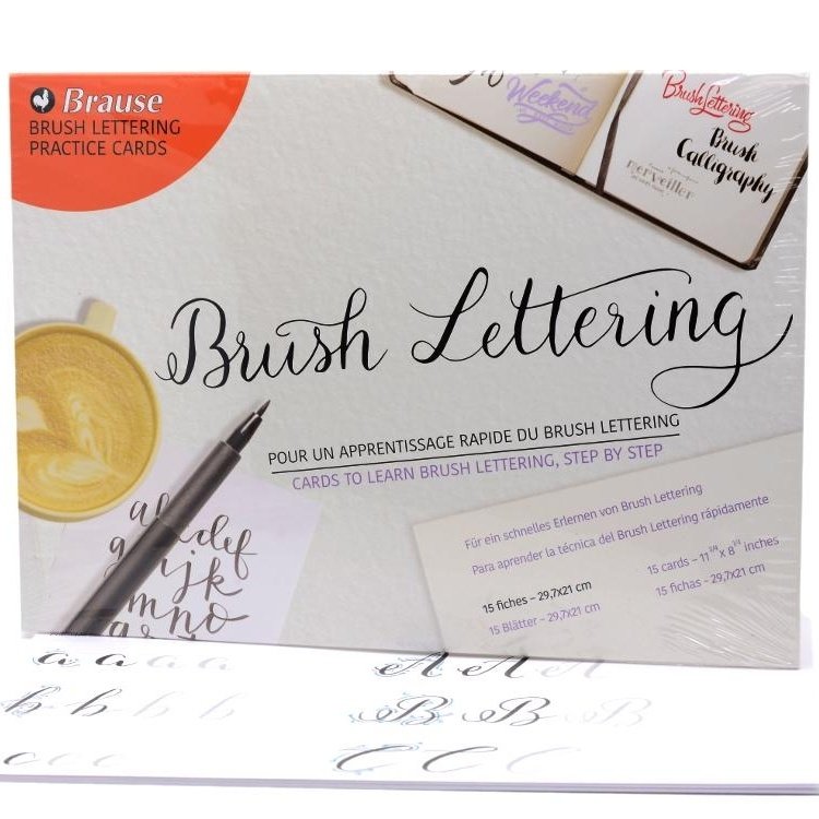 Brause Brush Lettering Practice Pad