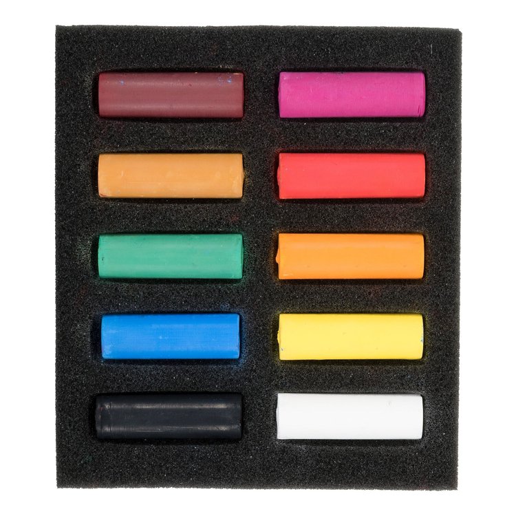 Rembrandt 10 Set General Colors Rembrandt Pastel Sets Half-Stick Sets