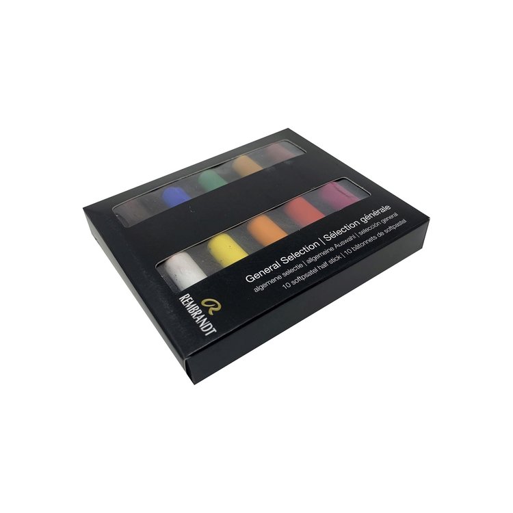 Rembrandt 10 Set General Colors Rembrandt Pastel Sets Half-Stick Sets