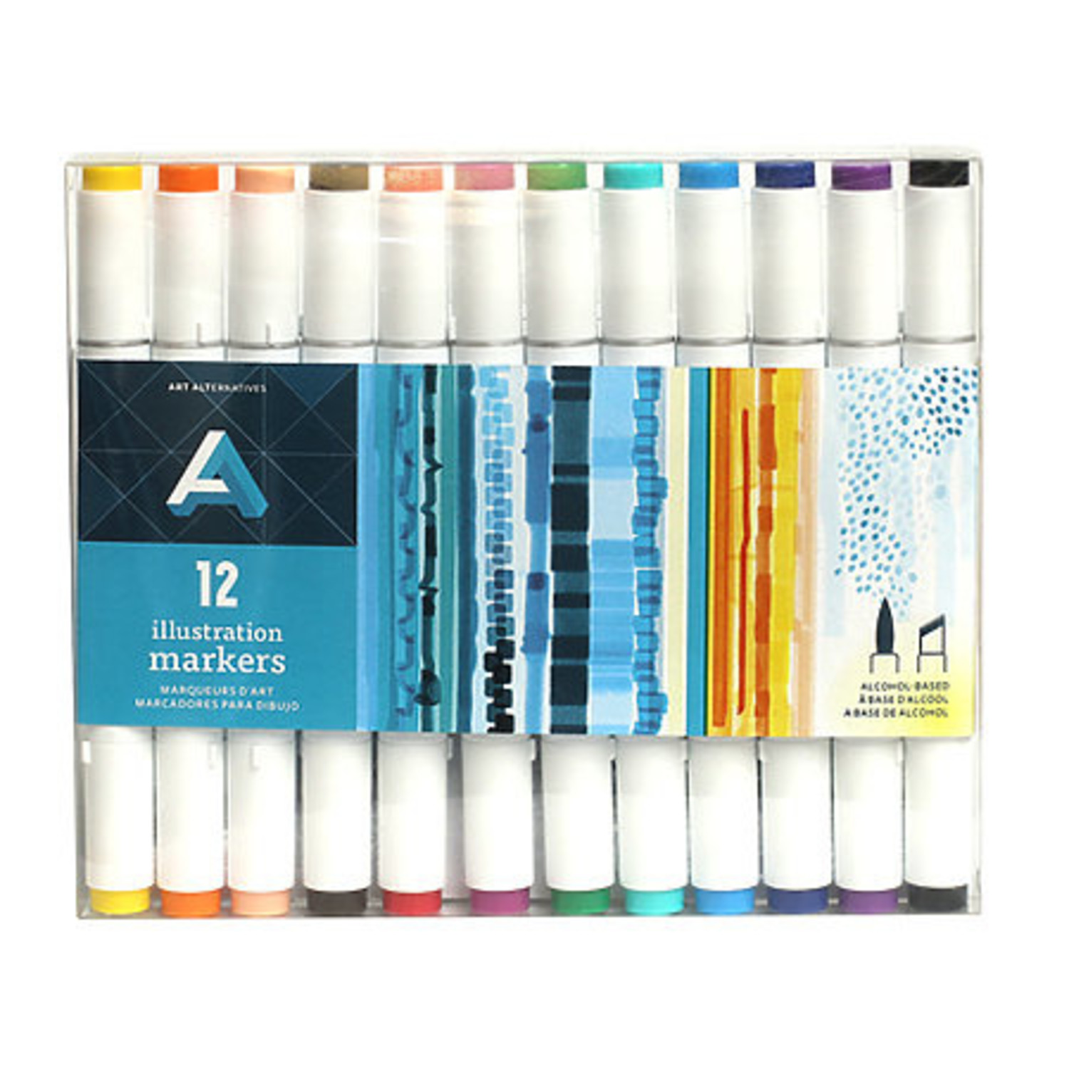 Art Alternatives Illustration Marker Sets - PORTRAIT 6CT