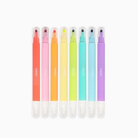 ökoNORM 72002 (Oekonorm) Felt Tip Pen Set, 9 Colours + 1 Eraser Marker, Varied, One Size