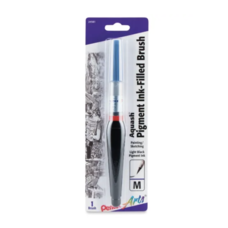 Pentel Aquash Brush Black Ink Size M