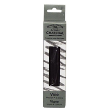 Winsor & Newton Winsor & Newton Vine Charcoal Medium 3/Box