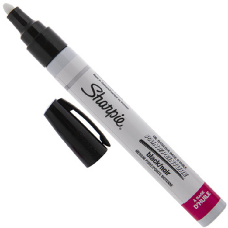 Sanford Black M Sharpie Paint Marker OB