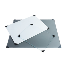 New Wave Grey Glass Palette 12" x 16"