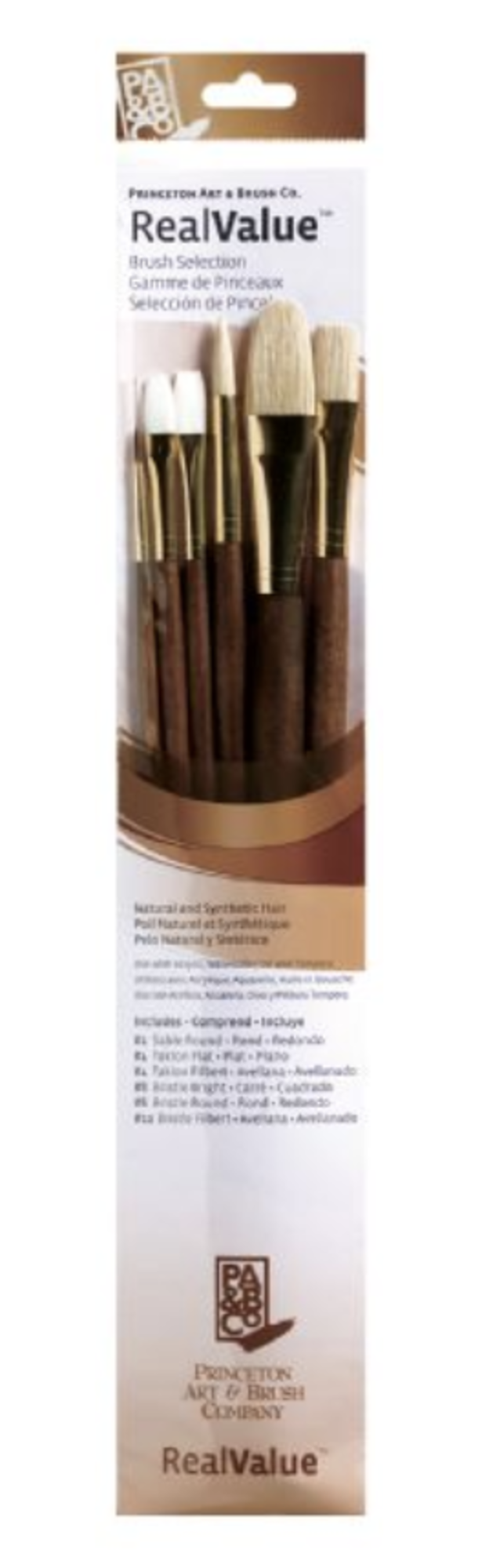 Princeton Real Value Brush Set of 6 #9148