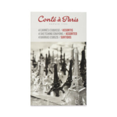 Conte Conté MatchBox Crayons 4 Sticks